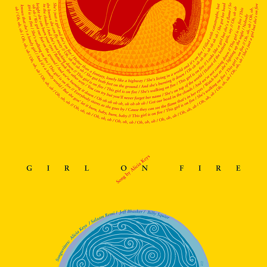 Girl On Fire / song by Alicia Keys